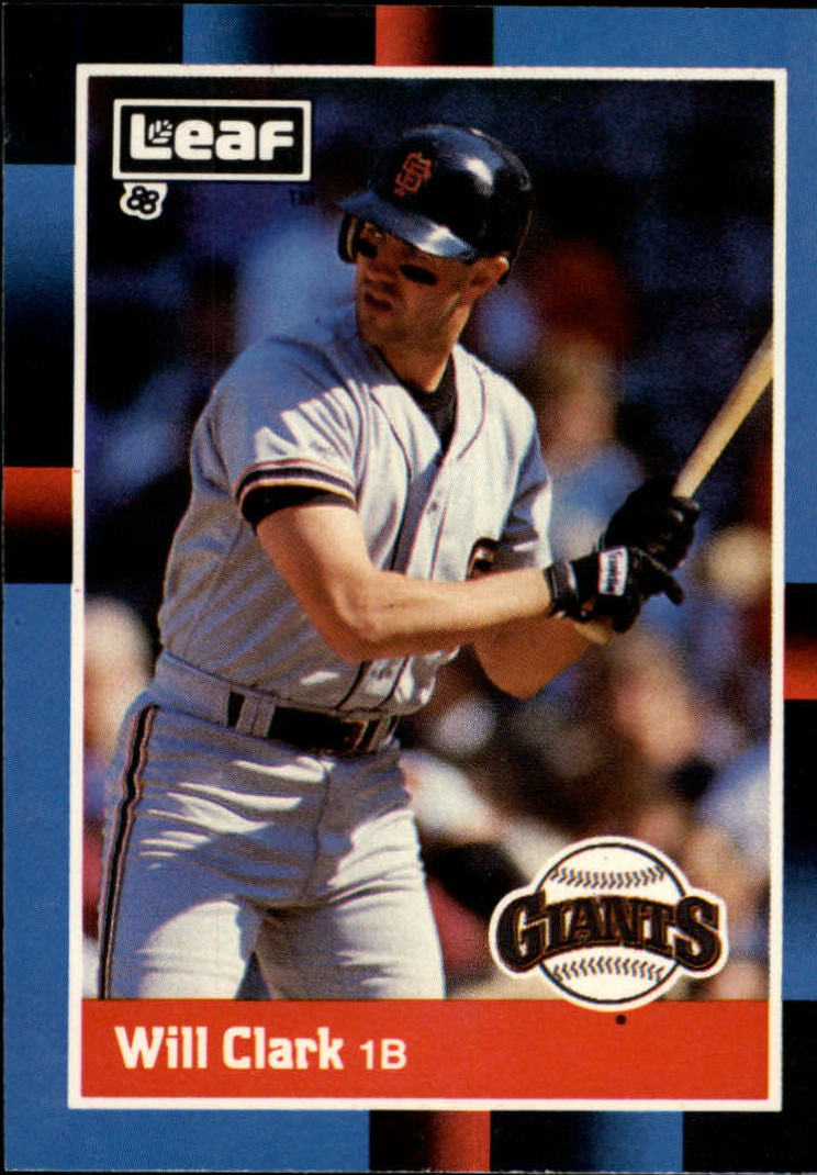 1988 Leaf/Donruss #170 Will Clark