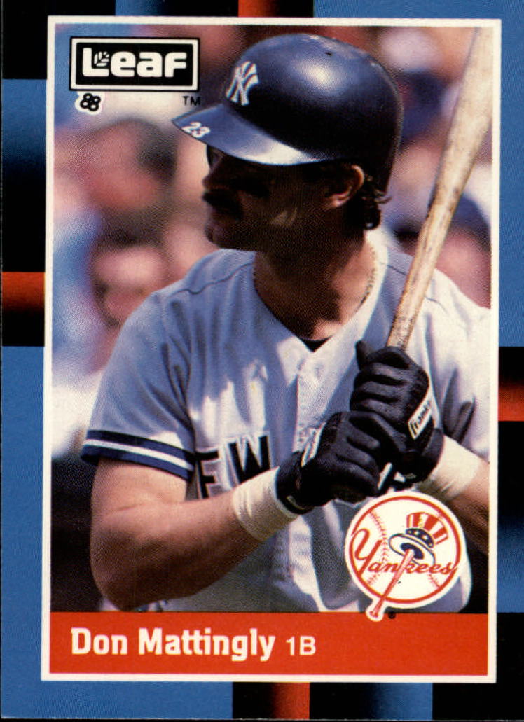 1988 Leaf/Donruss #177 Don Mattingly