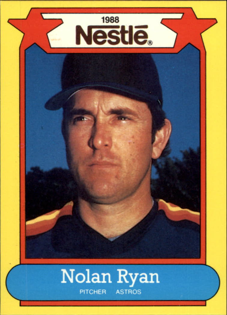 1988 Nestle #43 Nolan Ryan