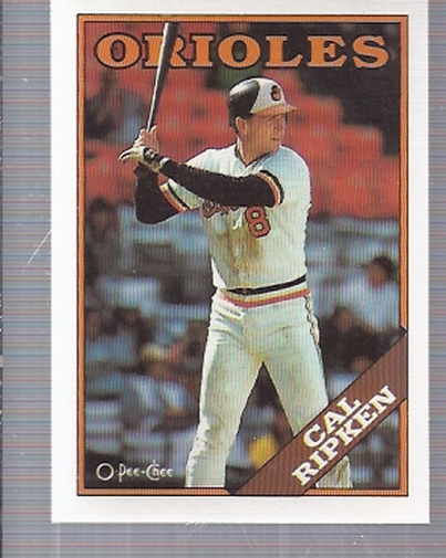 1988 O-Pee-Chee #74 Cal Ripken
