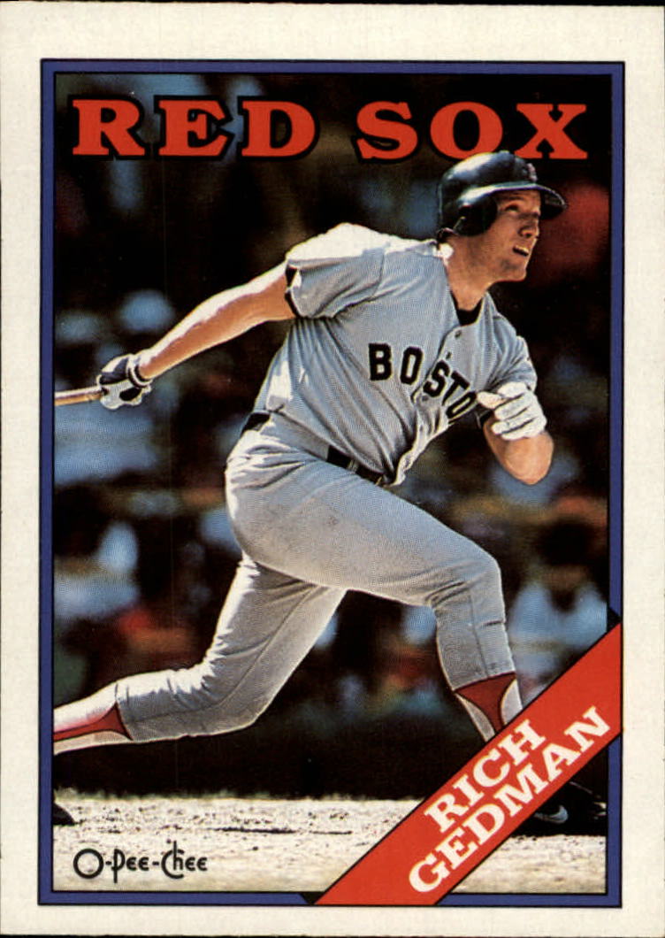1988 O-Pee-Chee #245 Rich Gedman