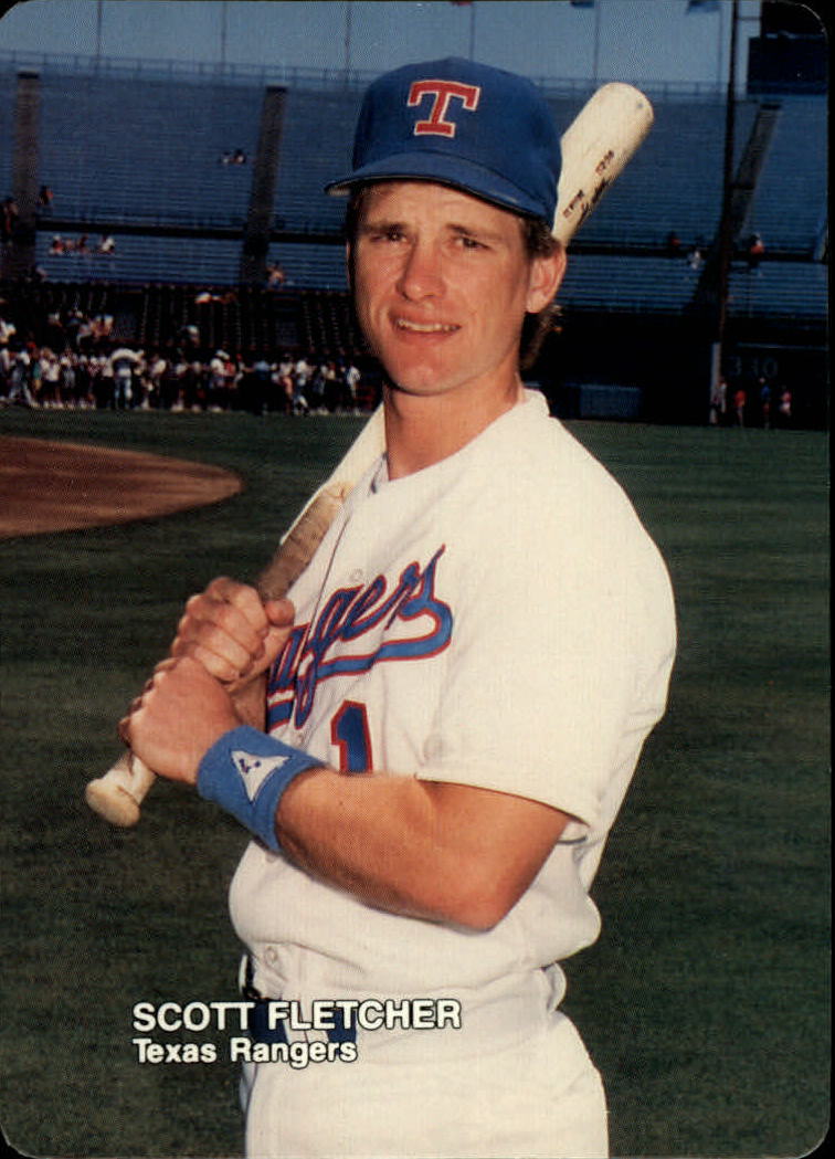 1988 Rangers Mother's #6 Scott Fletcher
