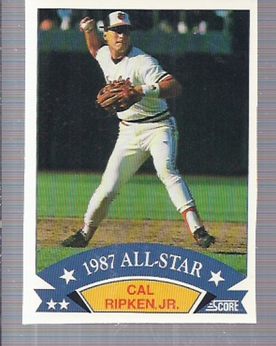 1988 Score Box Cards #5 Cal Ripken