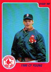 1988 Star Clemens/Gooden #6 Roger Clemens/1986 Cy Young