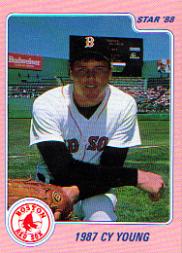 1988 Star Clemens/Gooden #8 Roger Clemens/1987 Cy Young