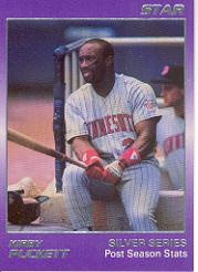 1988 Star Puckett #4 Kirby Puckett/Post Season Stats