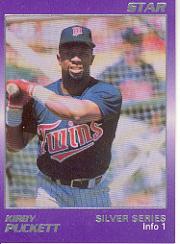 1988 Star Puckett #6 Kirby Puckett/Info 1