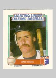 1988 Starting Lineup All-Stars #3 Wade Boggs