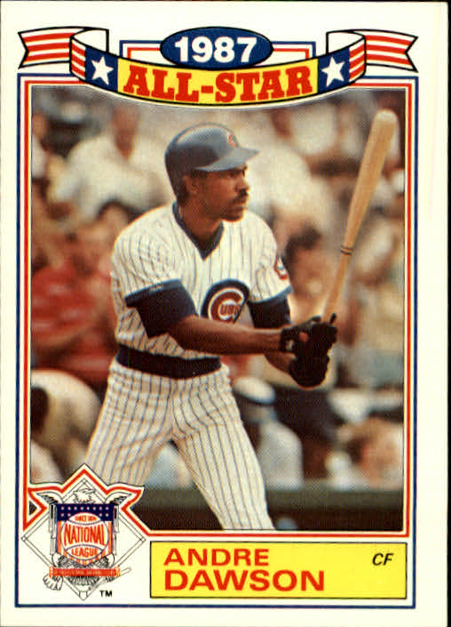 1988 Topps Glossy All-Stars #18 Andre Dawson