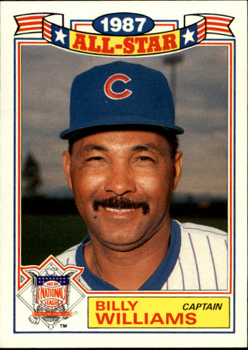 1988 Topps Glossy All-Stars #22 Billy Williams CAPT