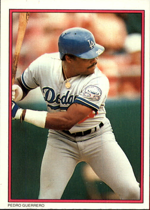 1988 Topps Glossy Send-Ins #24 Pedro Guerrero