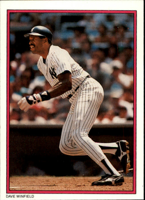 1988 Topps Glossy Send-Ins #46 Dave Winfield