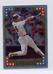 1988 Topps Stickers #155 Rickey Henderson FOIL