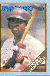 1988 Topps Wax Box Cards #F Tony Gwynn