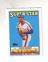 1988 Topps/O-Pee-Chee Sticker Backs #25 Dwight Gooden