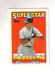 1988 Topps/O-Pee-Chee Sticker Backs #35 Don Mattingly