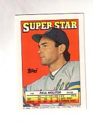 1988 Topps/O-Pee-Chee Sticker Backs #42 Paul Molitor