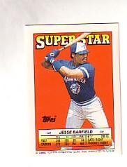 1988 Topps/O-Pee-Chee Sticker Backs #46 Jesse Barfield