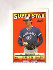 1988 Topps/O-Pee-Chee Sticker Backs #64 Tom Henke