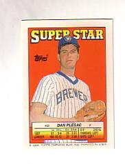 1988 Topps/O-Pee-Chee Sticker Backs #65 Dan Plesac