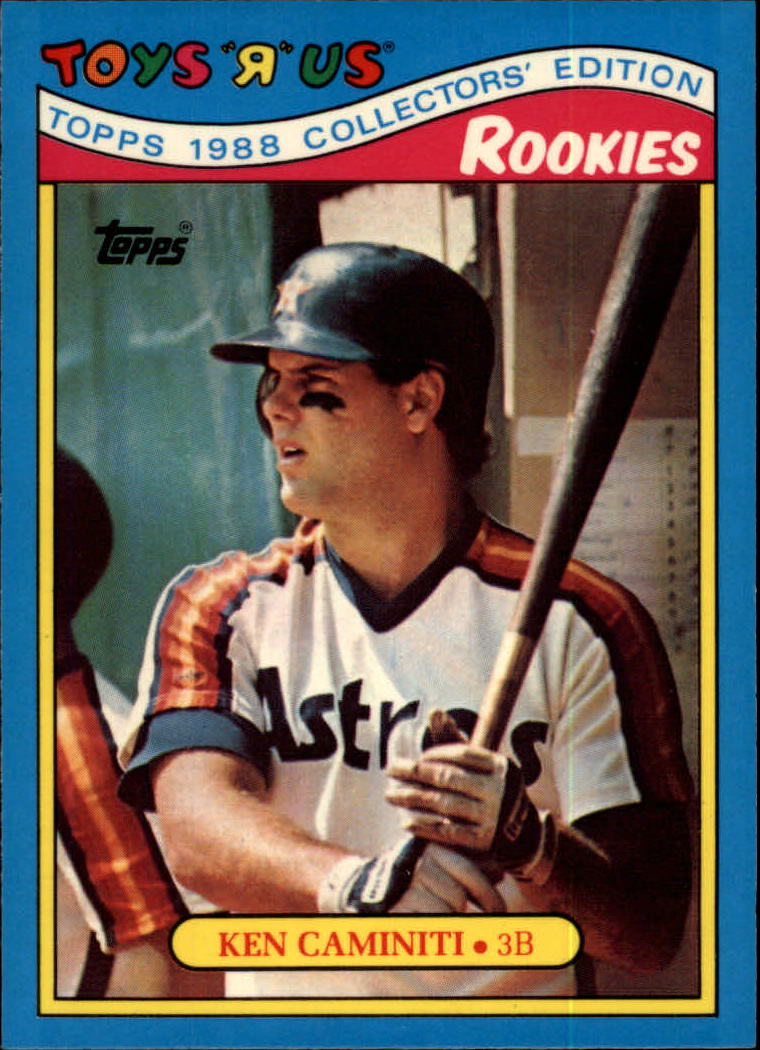 1988 Toys'R'Us Rookies #6 Ken Caminiti