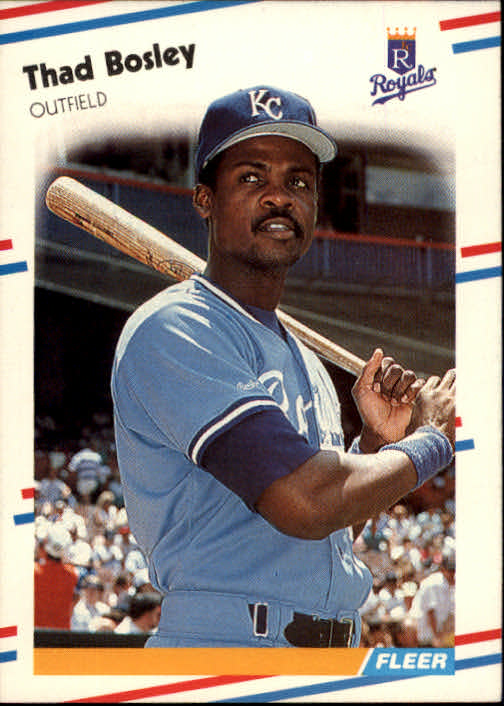 1988 Fleer #253 Thad Bosley