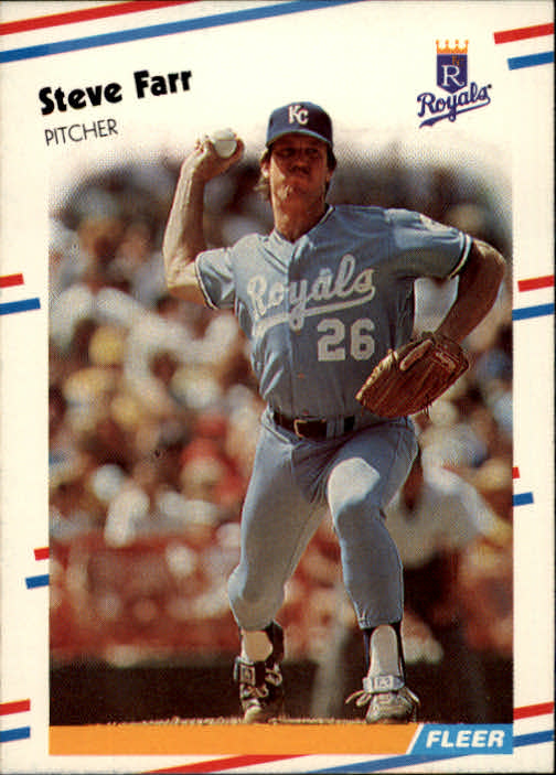 1988 Fleer #256 Steve Farr