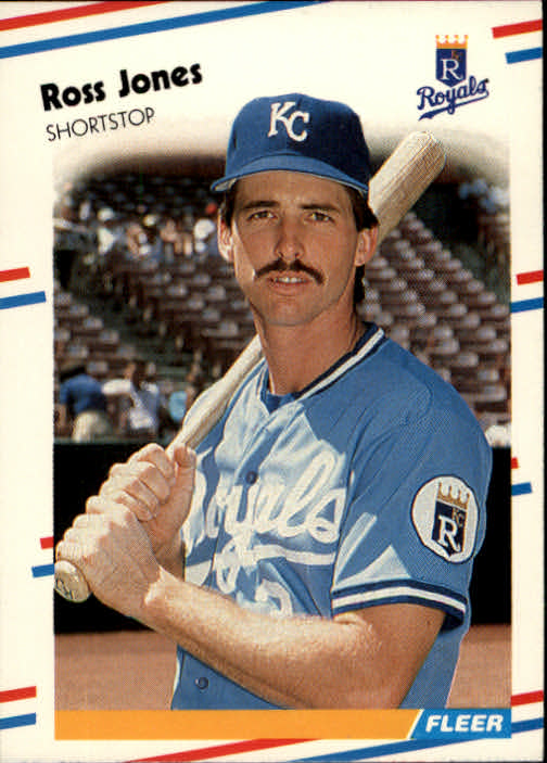 1988 Fleer #262 Ross Jones