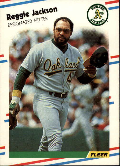 1988 Fleer #283 Reggie Jackson