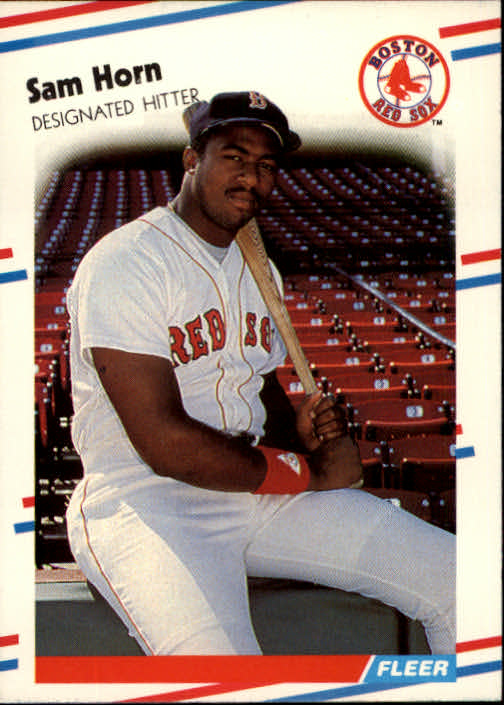 1988 Fleer #355 Sam Horn RC