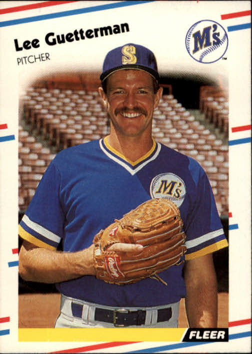1988 Fleer #374 Lee Guetterman