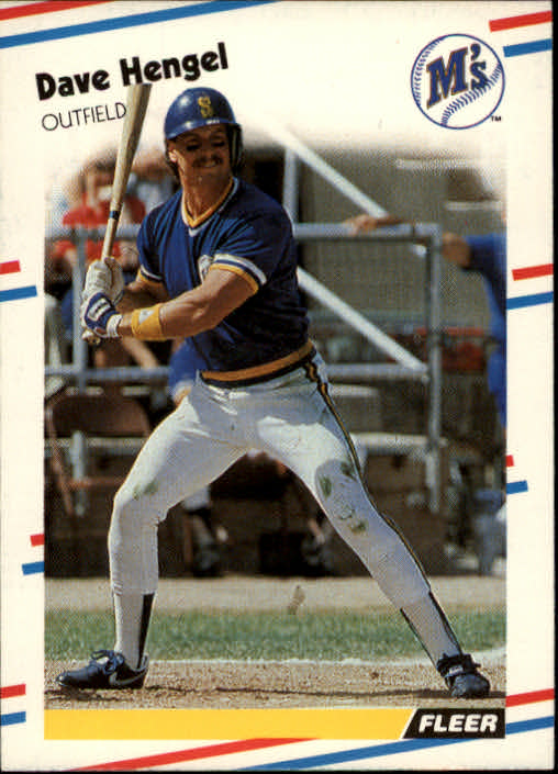 1988 Fleer #375 Dave Hengel