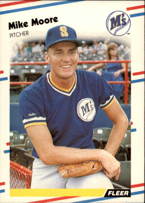 1988 Fleer #379 Mike Moore