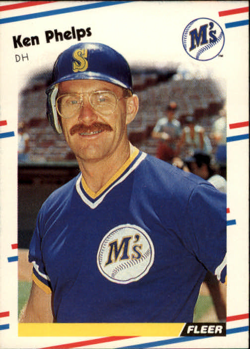 1988 Fleer #384 Ken Phelps