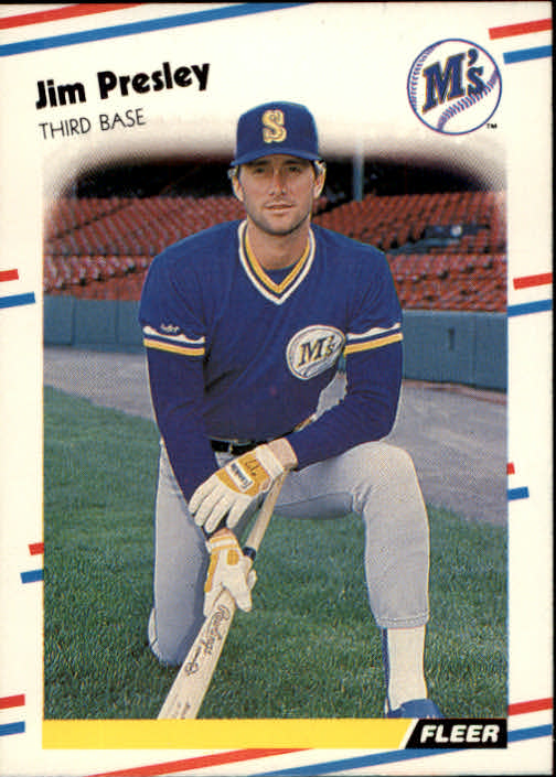 1988 Fleer #385 Jim Presley