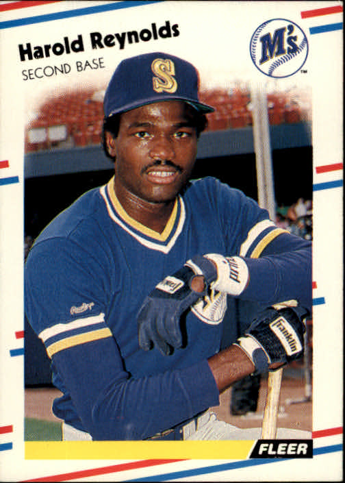 1988 Fleer #388 Harold Reynolds