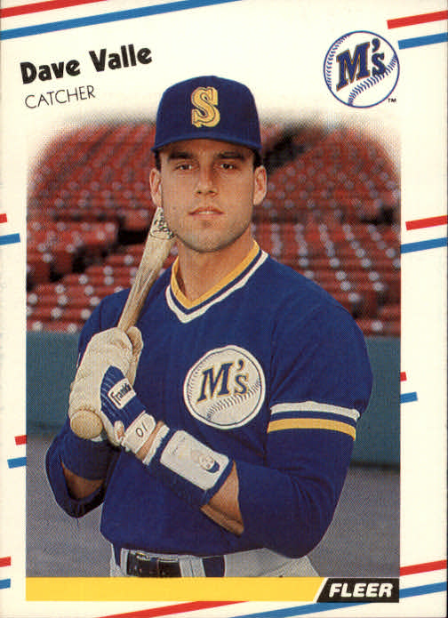 1988 Fleer #389 Dave Valle
