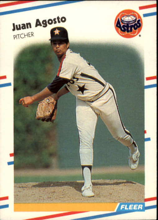 1988 Fleer #437 Juan Agosto