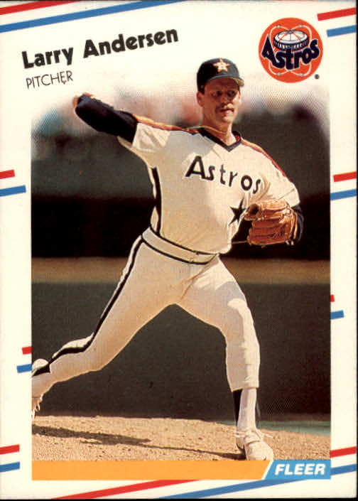 1988 Fleer #438 Larry Andersen