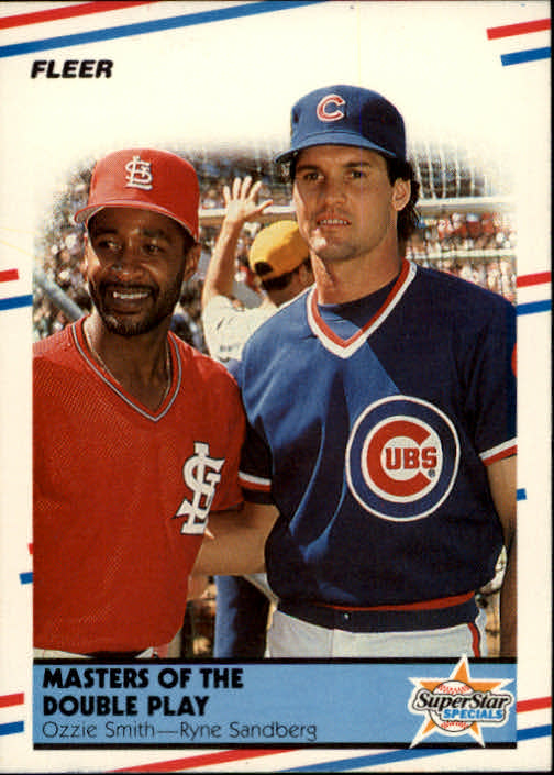 1988 Fleer #628 O.Smith/R.Sandberg