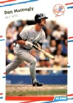 1988 Fleer Glossy #214 Don Mattingly