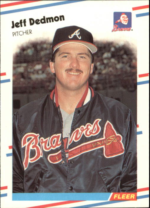 1988 Fleer Glossy #537 Jeff Dedmon