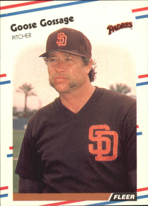1988 Fleer Glossy #583 Goose Gossage