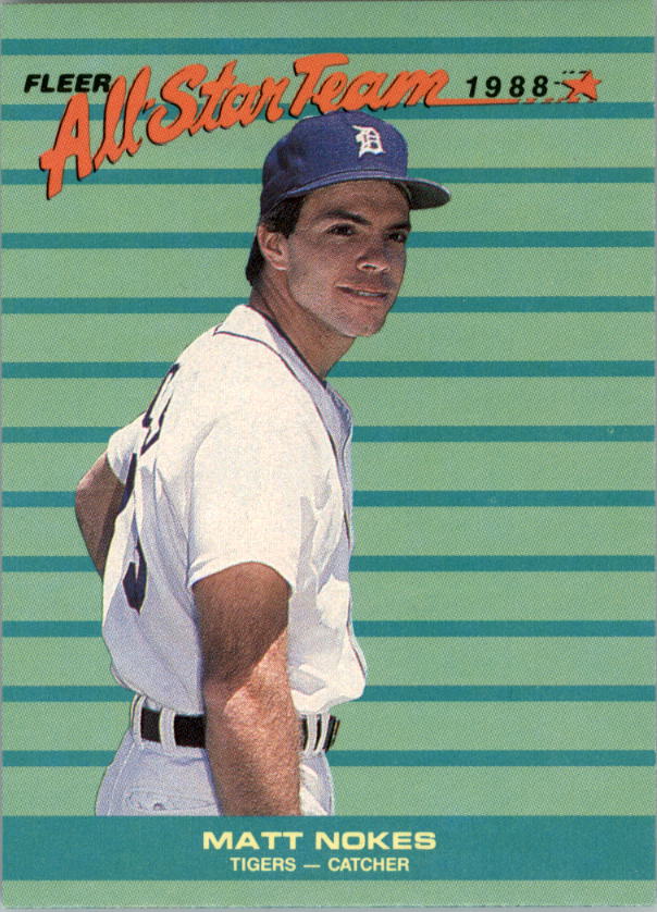1988 Fleer All-Stars #1 Matt Nokes