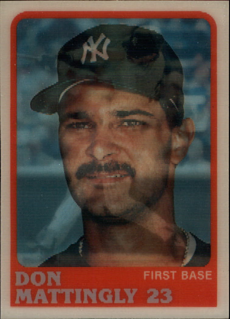 1988 Sportflics #1 Don Mattingly