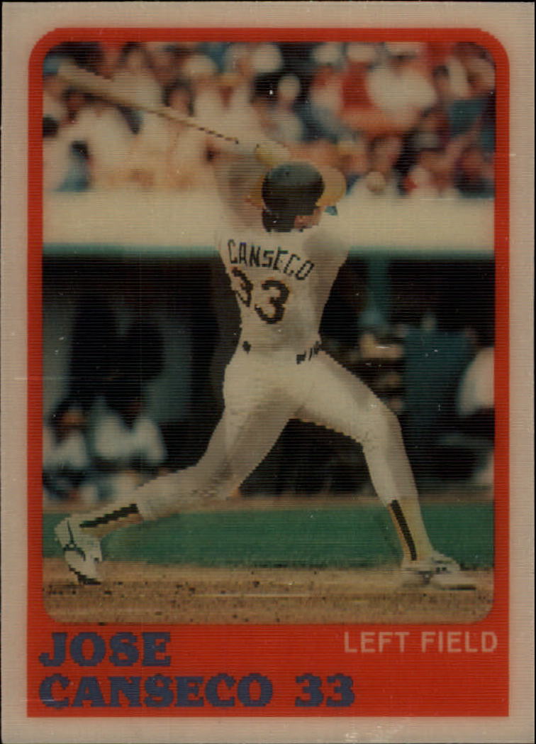 1988 Sportflics #201 Jose Canseco