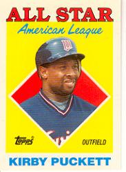 1988 Topps Tiffany #391 Kirby Puckett AS