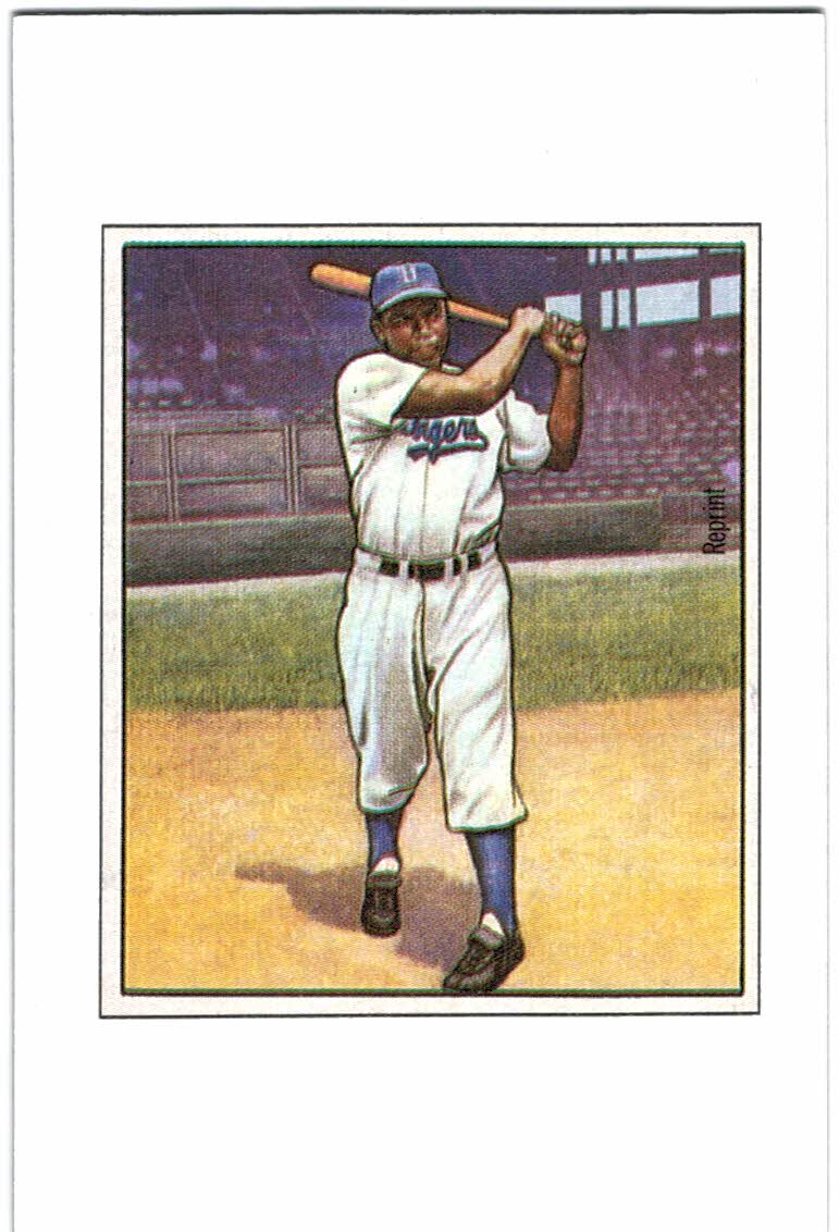 1989 Bowman Reprint Inserts #9 Jackie Robinson 50