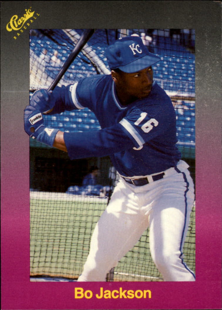 1989 Classic Travel Purple #157 Bo Jackson