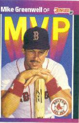 1989 Donruss Bonus MVP's #BC13 Mike Greenwell